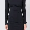 ENDLESS ROSE Bodycon Dresses | Tops*- Jersey Open Back Mini Dress BLACK