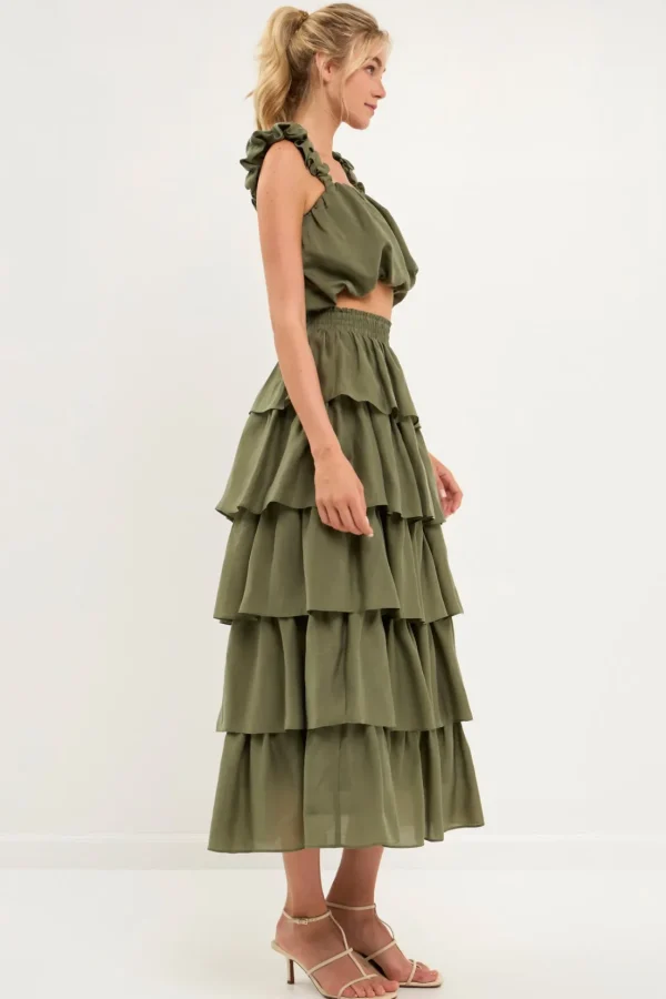 ENDLESS ROSE Skirts | Tops*- Kang Kang Midi Skirt