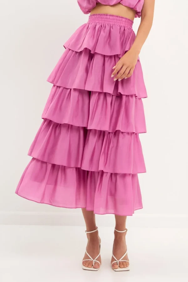 ENDLESS ROSE Skirts | Tops*- Kang Kang Midi Skirt