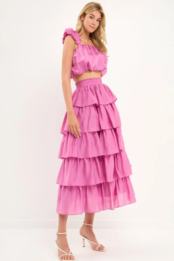 ENDLESS ROSE Skirts | Tops*- Kang Kang Midi Skirt