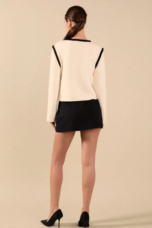 ENDLESS ROSE Jackets & Coats | Tops*- Kelly Braided Knit Jacket