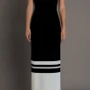ENDLESS ROSE Knit Dresses | Sweaters & Knits*- Knit Block Maxi Dress BLACK/CREAM