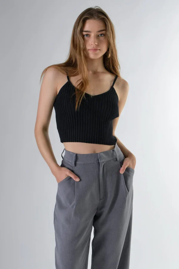 ENDLESS ROSE Loungewear | Sweaters & Knits*- Knit Cami Crop Top