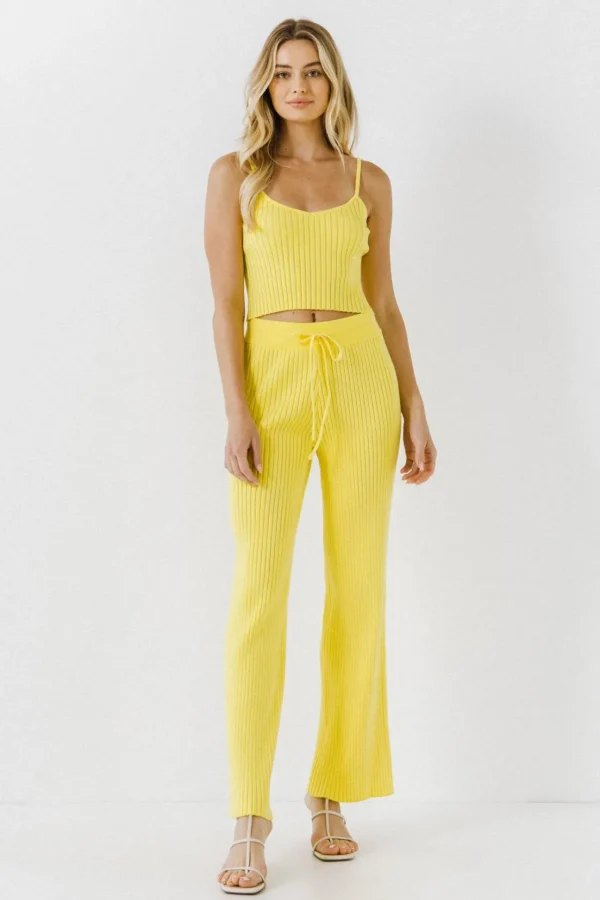 ENDLESS ROSE Loungewear | Sweaters & Knits*- Knit Cami Crop Top