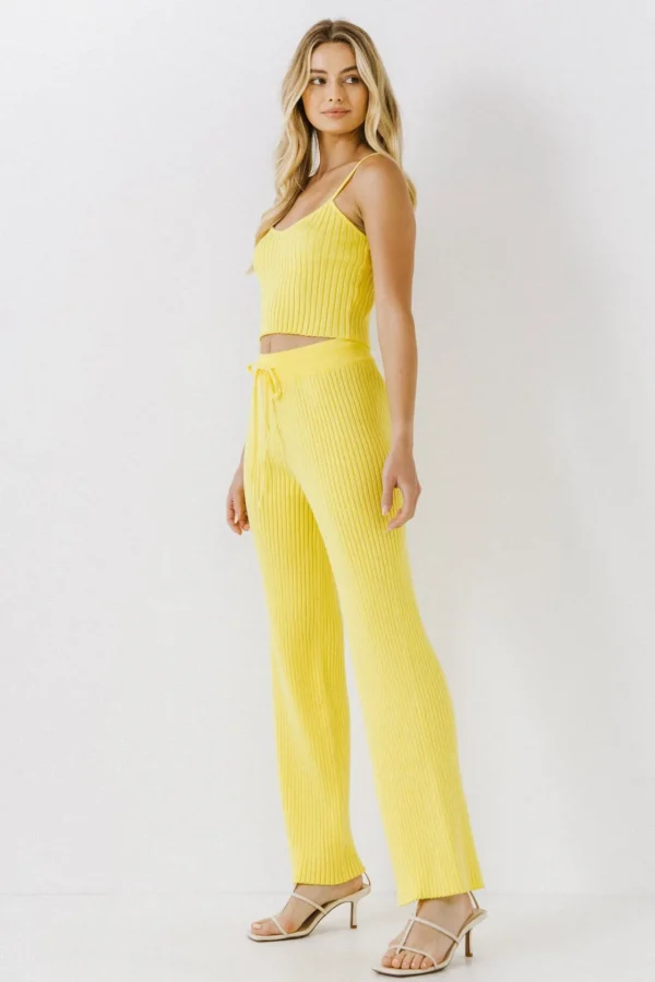 ENDLESS ROSE Loungewear | Sweaters & Knits*- Knit Cami Crop Top