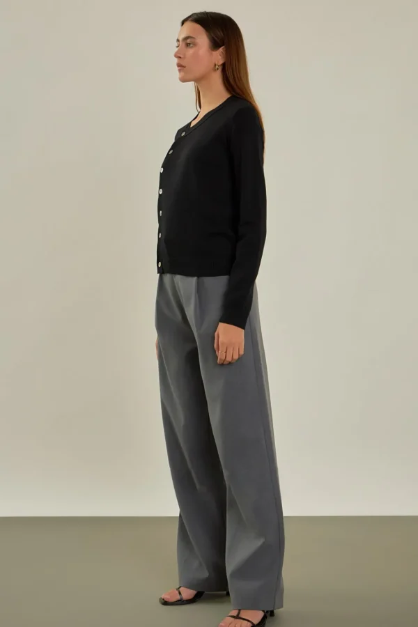 ENDLESS ROSE Jackets & Coats | Tops*- Knit Cardigan with Cross Over Buttons