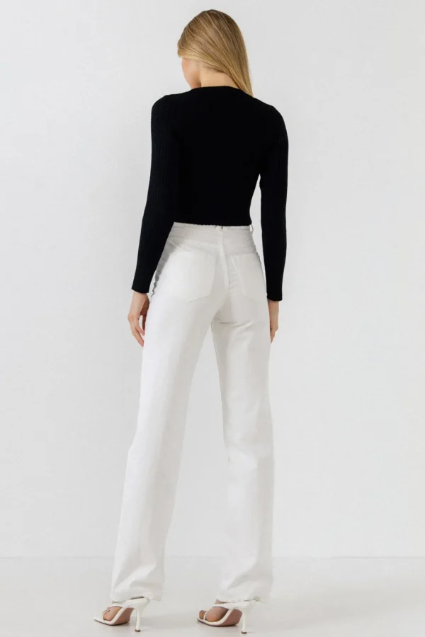 ENDLESS ROSE Sweaters & Knits | Tops*- Knit Cropped Lounge Cardigan BLACK