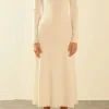 ENDLESS ROSE Sweaters & Knits | Tops*- Knit Open Back Maxi Dress CREAM