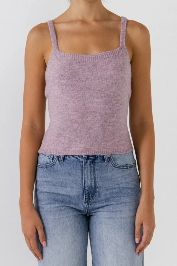 ENDLESS ROSE Sweaters & Knits*- Knit Tank Top