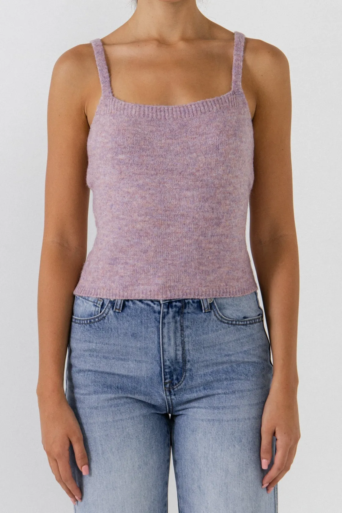 endless_rose__knit_tank_t_10.webp ENDLESS ROSE Sweaters & Knits*- Knit Tank Top