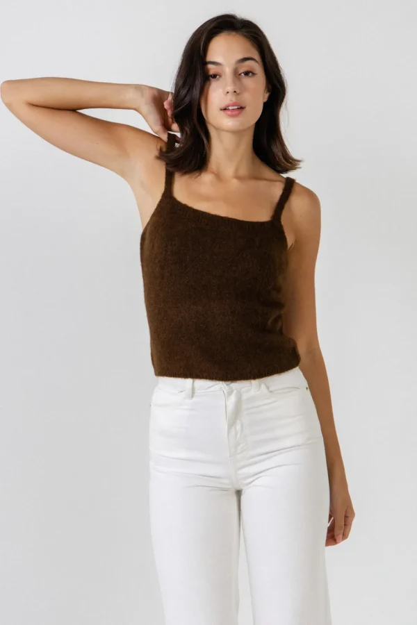 ENDLESS ROSE Sweaters & Knits*- Knit Tank Top