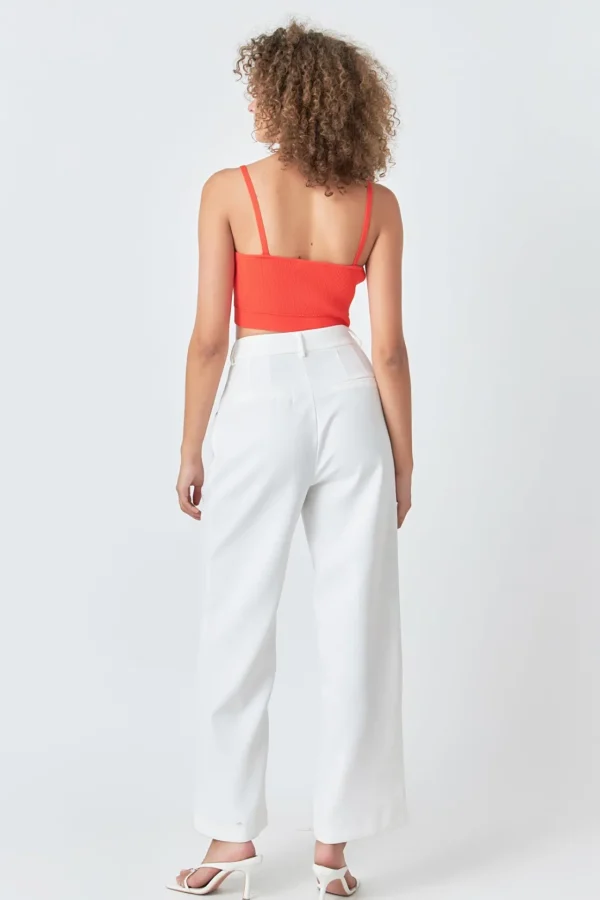 ENDLESS ROSE Tops*- Knitted Bralette Top