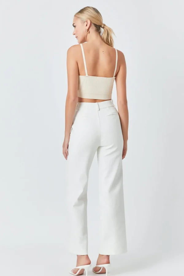 ENDLESS ROSE Tops*- Knitted Bralette Top