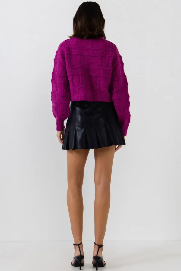 ENDLESS ROSE Sweaters & Knits*- Knitted Cardigan with Coverbuttons