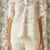 ENDLESS ROSE Shirts & Blouses | Tops*- Lace Half Sleeves Top