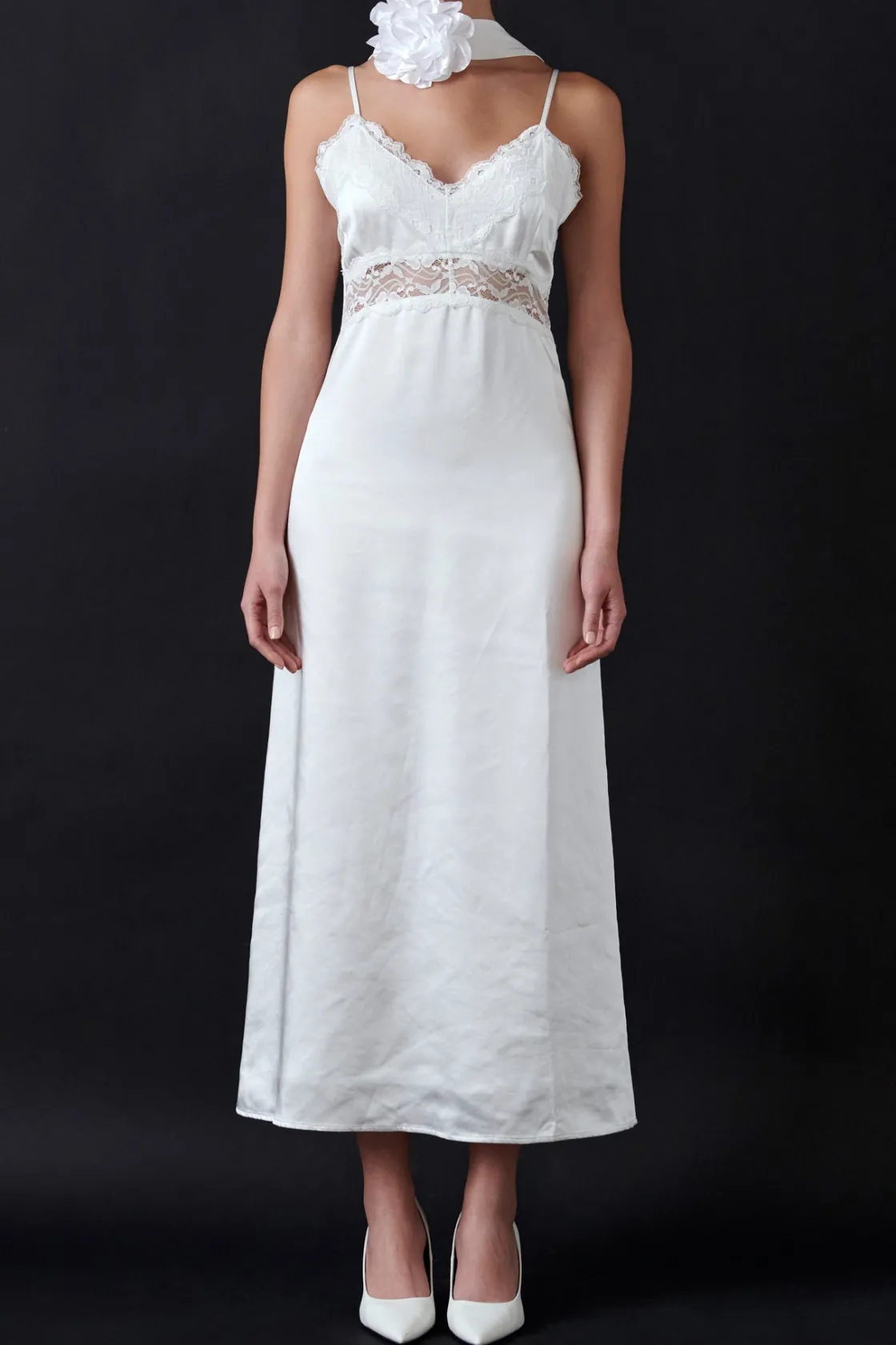 endless_rose__lace_maxi_s_0.webp ENDLESS ROSE Lace Dresses | White Dresses*- Lace Maxi Slip WHITE