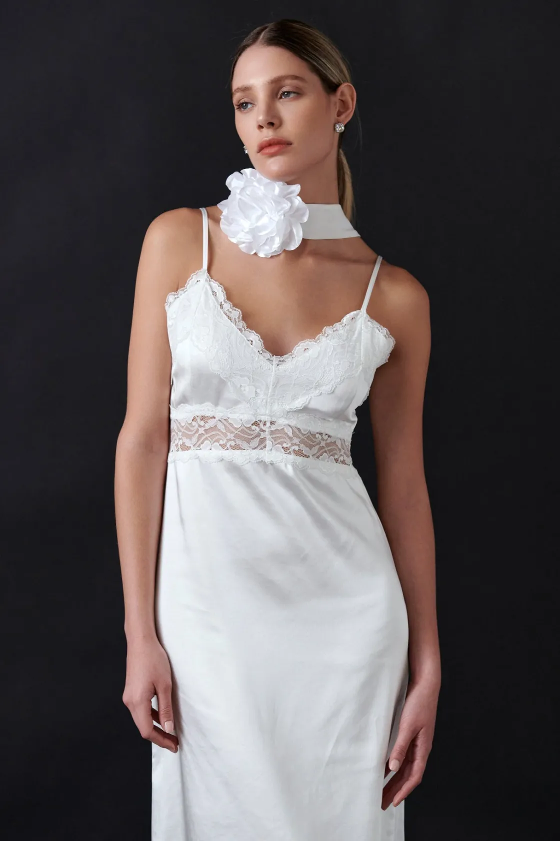 endless_rose__lace_maxi_s_2.webp ENDLESS ROSE Lace Dresses | White Dresses*- Lace Maxi Slip WHITE