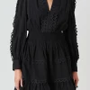 ENDLESS ROSE Lace Dresses | White Dresses*- Lace Trim Mini Dress