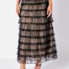 ENDLESS ROSE Skirts | Tops*- Layered Tulle Midi Skirt