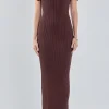 ENDLESS ROSE Sweaters & Knits | Tops*- Lettuce Edge Knit Dress CHOCOLATEBROWN