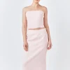 ENDLESS ROSE Matching Sets | Skirts*- Linen Maxi Skirt DUSTYPINK