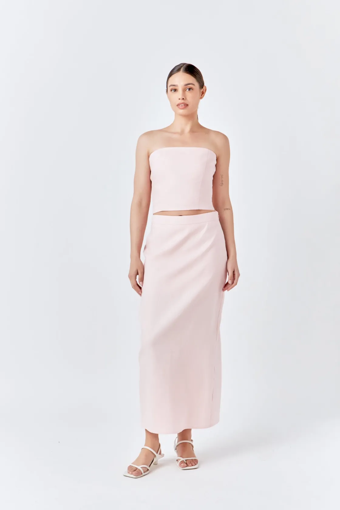 endless_rose__linen_maxi__3.webp ENDLESS ROSE Matching Sets | Skirts*- Linen Maxi Skirt DUSTYPINK