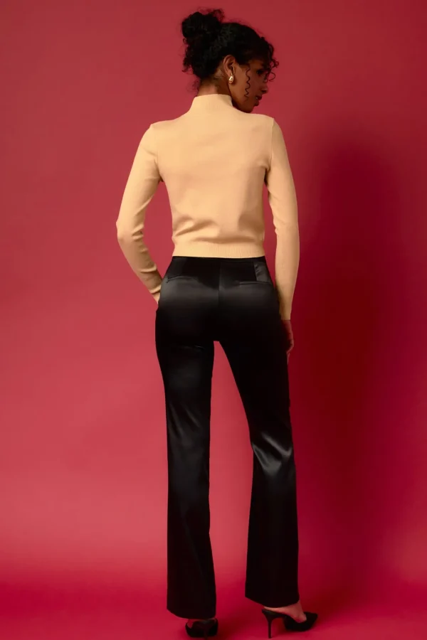 ENDLESS ROSE Sweaters & Knits | Tops*- Lurex Knit Crop Top BEIGE