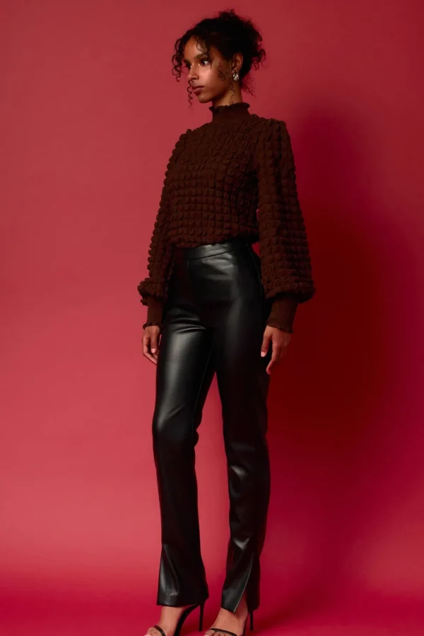 ENDLESS ROSE Shirts & Blouses | Tops*- Mock Neck Long-Sleeve Blouse