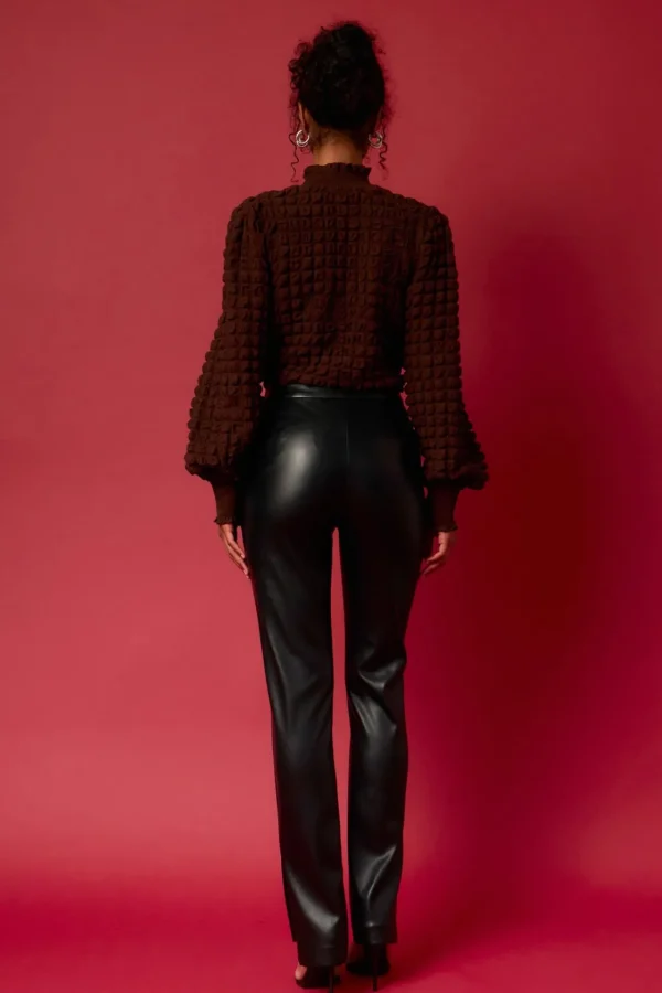 ENDLESS ROSE Shirts & Blouses | Tops*- Mock Neck Long-Sleeve Blouse