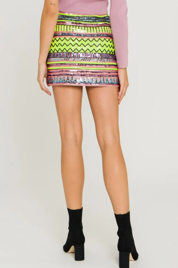 ENDLESS ROSE Skirts | Tops*- Sequins Mini Skirt MULTI