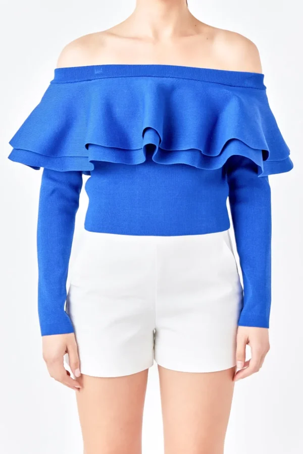 ENDLESS ROSE Sweaters & Knits | Tops*- Off-The-Shoulder Knit Top