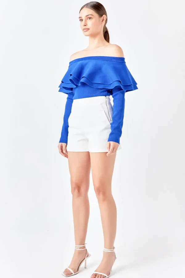 ENDLESS ROSE Sweaters & Knits | Tops*- Off-The-Shoulder Knit Top