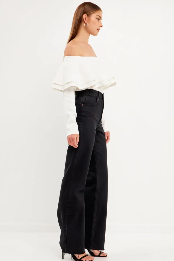 ENDLESS ROSE Sweaters & Knits | Tops*- Off-The-Shoulder Knit Top