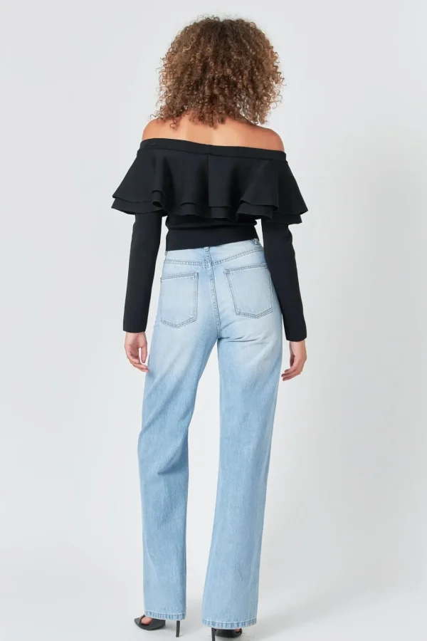 ENDLESS ROSE Sweaters & Knits | Tops*- Off-The-Shoulder Knit Top