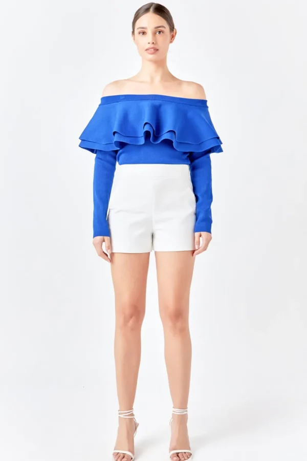 ENDLESS ROSE Sweaters & Knits | Tops*- Off-The-Shoulder Knit Top