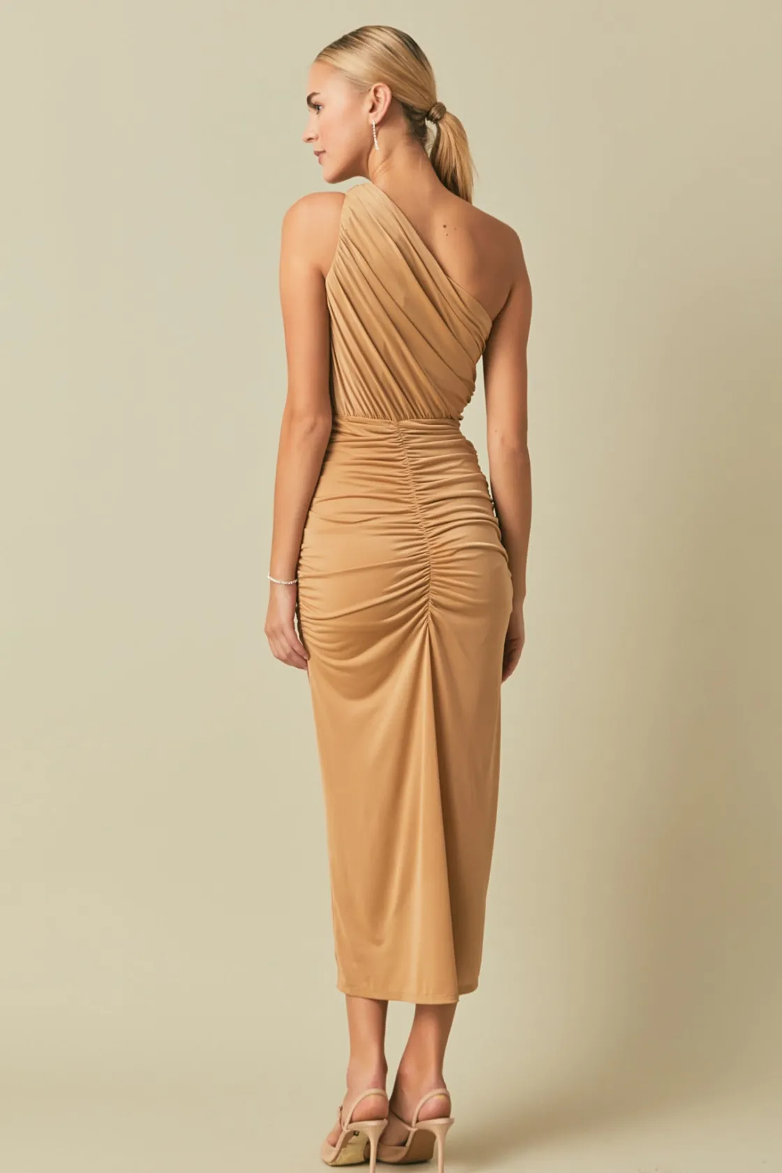 endless_rose__one_shoulde_2-8.webp ENDLESS ROSE One Shoulder | Tops*- One Shoulder Maxi Dress TAN
