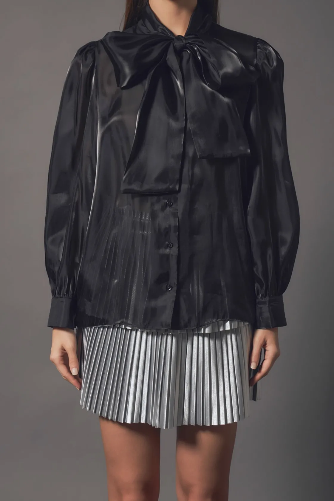 endless_rose__organza_blo_0.webp ENDLESS ROSE Tops*- Organza Blouse Top