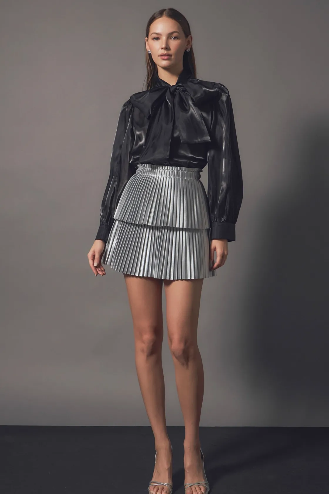 endless_rose__organza_blo_1.webp ENDLESS ROSE Tops*- Organza Blouse Top