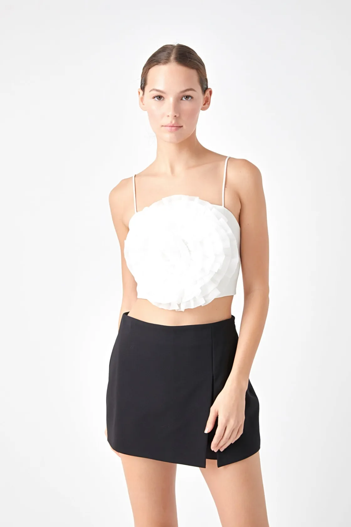 endless_rose__organza_flo_8.webp ENDLESS ROSE Tops*- Organza Flower Top
