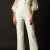 ENDLESS ROSE Tops | One Pieces*- Organza Sleeve Jumpsuit CREAM