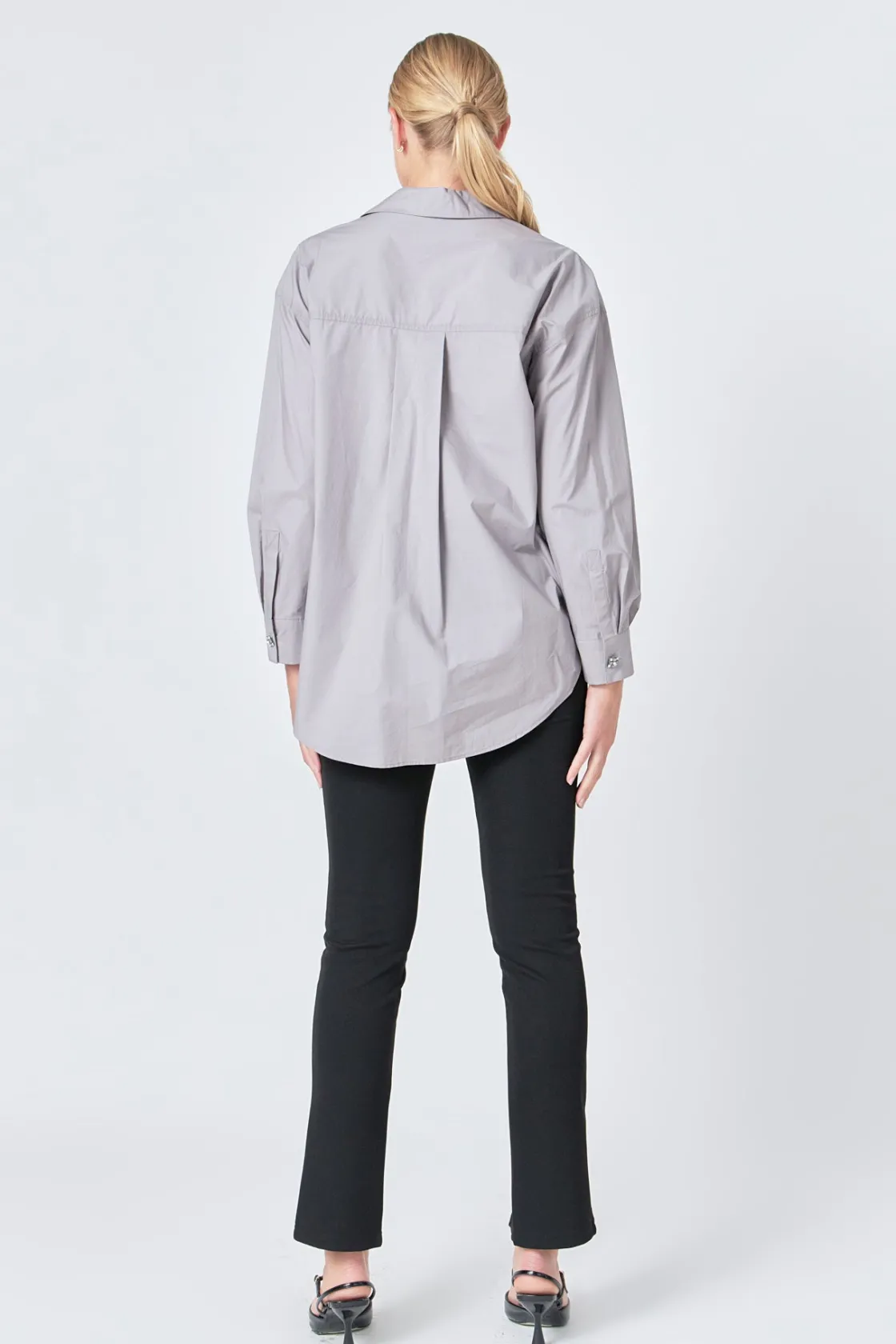 endless_rose__oversize_bu_7.webp ENDLESS ROSE Shirts & Blouses | Tops*- Oversize Button Collared Shirt