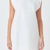 ENDLESS ROSE White Dresses | Tops*- Pearl Collar Sleeveless Mini Dress WHITE