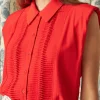 ENDLESS ROSE Shirts & Blouses | Tops*- Pintuck Details Sleeveless Blouse