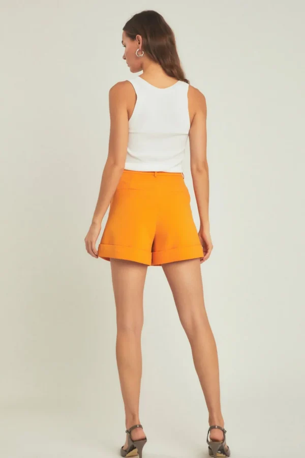 ENDLESS ROSE Matching Sets | Shorts & Skorts*- Pintucked Shorts CLEMENTINE