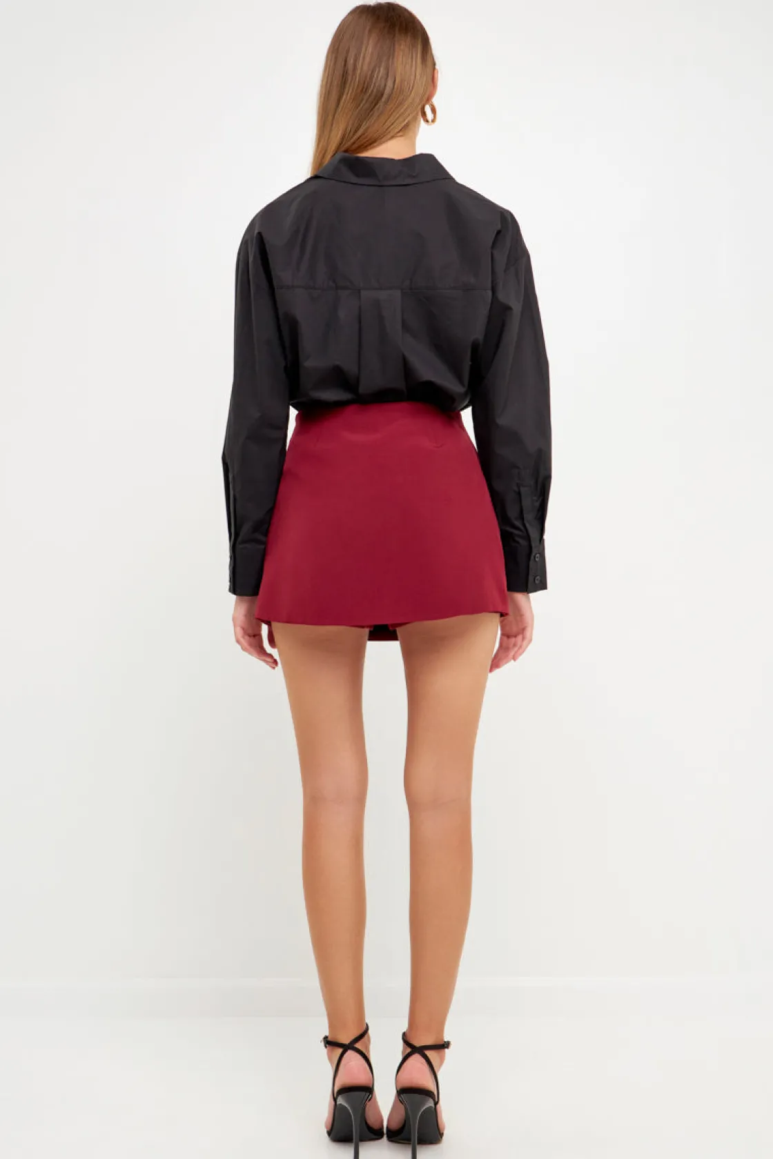 endless_rose__pleated_det_7.webp ENDLESS ROSE Tops*- Pleated Detail Skort