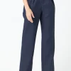 ENDLESS ROSE Matching Sets | Tops*- Pleated High Waist Trousers NAVY