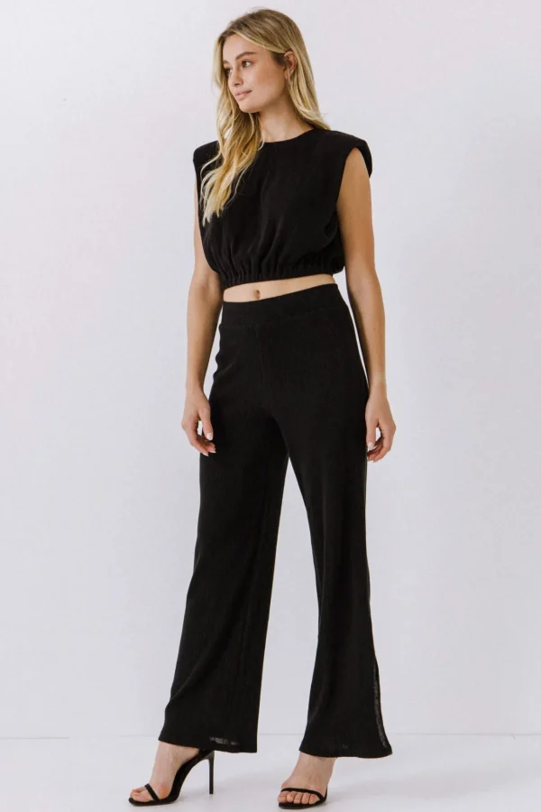 ENDLESS ROSE Pants | Tops*- Pleated Pants
