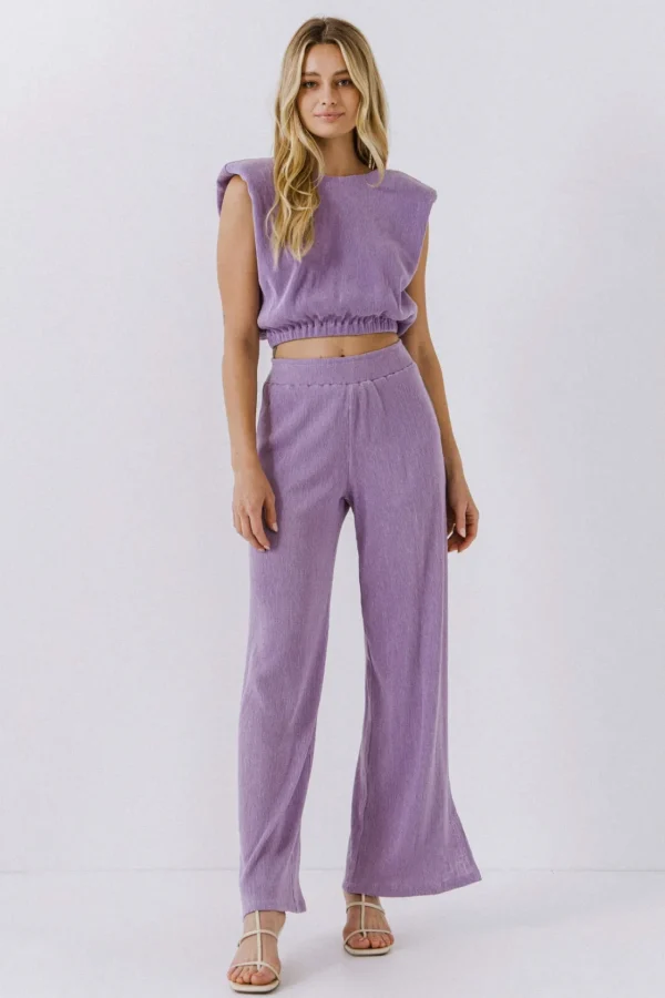 ENDLESS ROSE Pants | Tops*- Pleated Pants