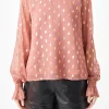 ENDLESS ROSE Shirts & Blouses | Tops*- Polka Dot Chiffon Blouse