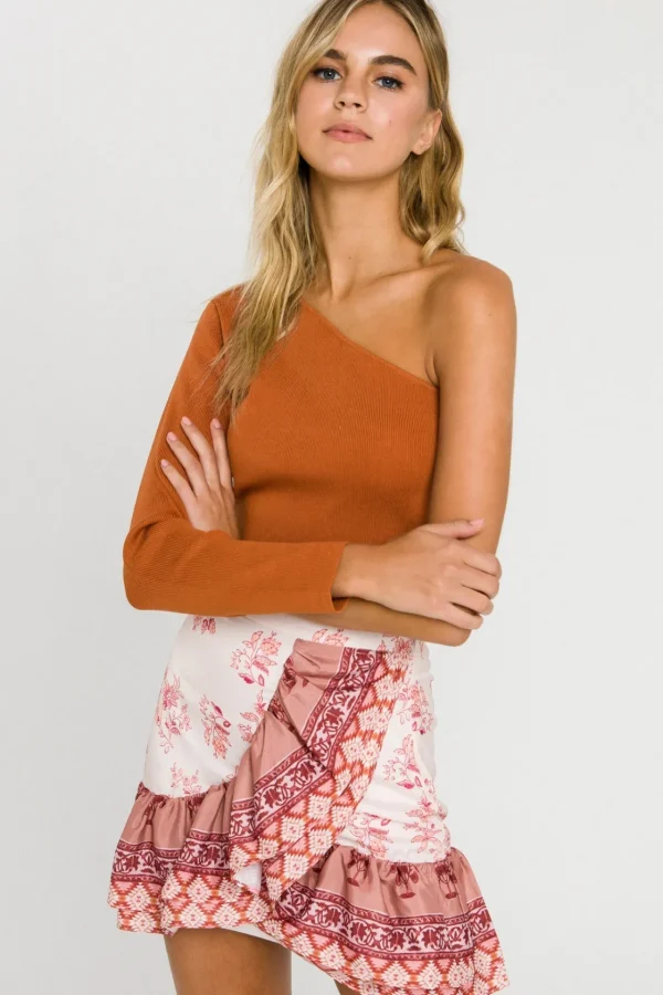 ENDLESS ROSE Skirts | Tops*- Pradera Mini Skirt PINK